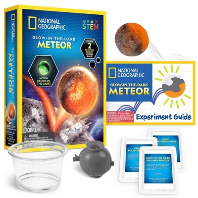 National Geographic Glow-In-The-Dark Meteor Science Kit