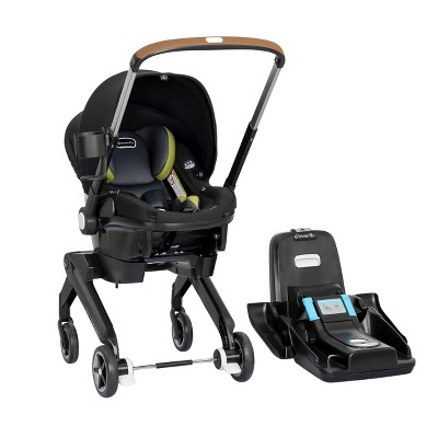 Evenflo Shyft DualRide Travel System with Carryall Storage