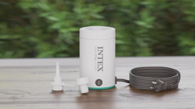 Intex Electric Air Pump 58639E - 110-120V AC, 650 L/min For Inflatables, Pools, Toys