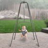 Jolly Jumper Baby Exerciser with Super Stand, More Durable Baby Bouncer for Active Babies, Safe Baby Jumper, For Indoor and Outdoor Use Gray - image 3 of 3