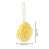 Unique Bargains Bath Shower Loofah Sponge 3.93"x3.54" 1 Pc - 2 of 4