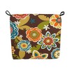 Blazing Needles, 20-inch by 19-inch Patterned Outdoor Spun Polyester Chair Cushions (Set of 2) - 2 of 2