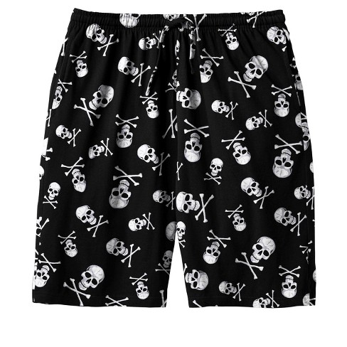 Kingsize Men's Big & Tall Cotton Jersey Pajama Shorts - Tall - Xl ...