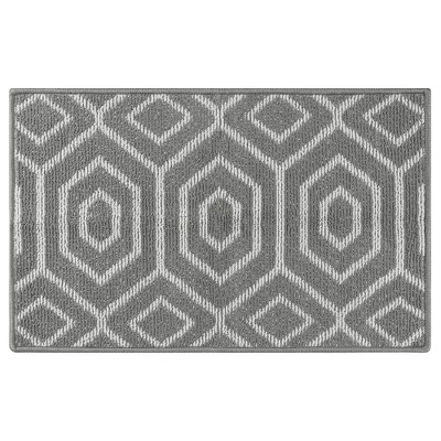 Oversized Ribbed Indoor/outdoor Door Mat (24 X 36)-perfect For Mud-rooms,  High Traffic Areas, Garages, Doorways, And Everyday Home Use(dark Gray) :  Target