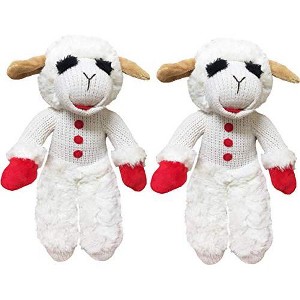 Multipet Lambchop Standing Plush Dog Toy with Squeaker - 1 of 1