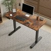 KTMBDW Height Adjustable Electric Standing Desk, Sit Stand up Desk, Gaming Desk, Memory Computer Home Office Desk for Living Room and Bedroom - 2 of 4