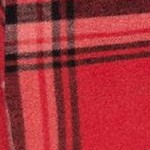 vivid red plaid