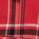 vivid red plaid