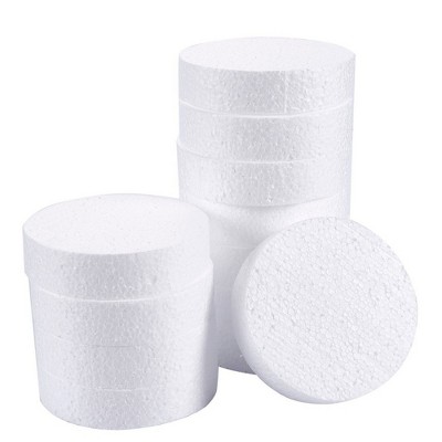 Foam Circles, Arts and Crafts Supplies (4 x 4 x 1 in, 12-Pack)