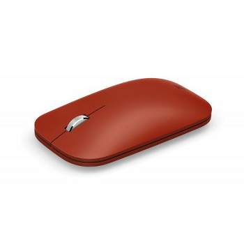 Microsoft Surface Mobile Mouse Poppy Red - Wireless - Bluetooth - Seamless scrolling - Light & portable - BlueTrack enabled