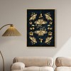 Art Remedy Gold Lux Scarf Elegant Butterfly Wall Art Framed - 2 of 4