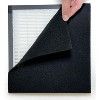 Nispira True HEPA with Activated Carbon Pre Filter Replacement WK01234QPC For Oreck Airvantage WK10002QPC, Plus Pet WK10052QPC Air Purifiers 4 Packs - 4 of 4