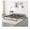 Low Profile Twin Bed Frame, 10" Heavy Duty Metal Platform with Arch Design & Under Bed Storage, No Box Spring Needed, Easy Assembly - 4 of 4