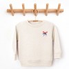 The Juniper Shop Patriotic Bow Star Coquette Toddler Sweatshirt - 2 of 3