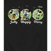 Men's - Disney - Mickey and Minnie Christmas Jolly Happy Merry Graphic Fleece Sweatshirt - 2 of 4
