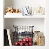 Wire Storage Basket Sour Cream - Hearth & Hand3 with Magnolia - image 2 of 4