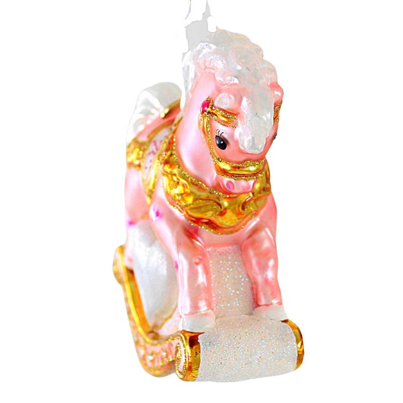 Christopher Radko Company 5.5 Inch Baby's First Christmas Filly Girl Ornament Baptism Tree Ornaments, 2 of 4