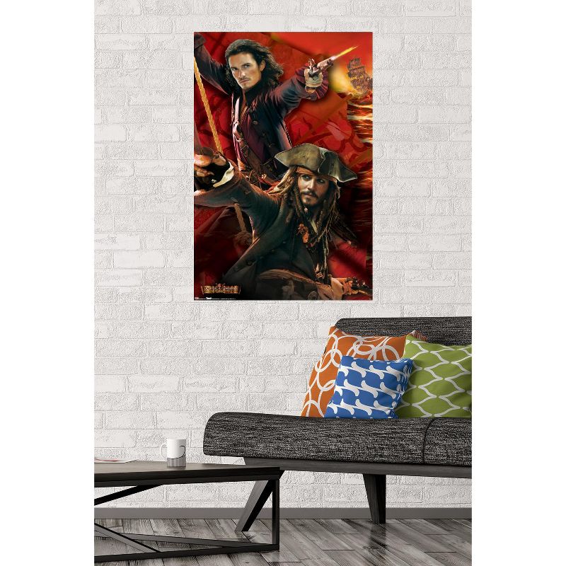 Trends International Disney Pirates of the Caribbean: At World's End - Duo Unframed Wall Poster Prints, 2 of 7