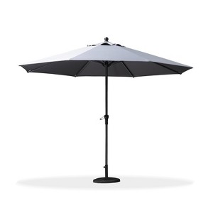 PURPLE LEAF Patio Umbrella Outdoor Table Umbrella Aluminum Frame Market Umbrella Sun Umbrella with 8 Sturdy Ribs - 1 of 4