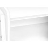 Vynxaria C-Shaped Accent Table with Storage Drawer ¨C Modern Side Table for Living Room & Bedroom - 3 of 4