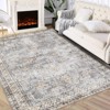 Machine Washable Area Rug Oriental Rug Non-Slip Carpet - 2 of 4