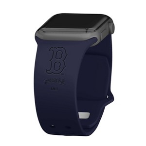 MLB Boston Red Sox Wordmark Engraved Apple Watch Band - 1 of 4