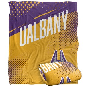 University At Albany Fan Zone Silky Touch Super Soft Throw Blanket 50x60 - 1 of 4