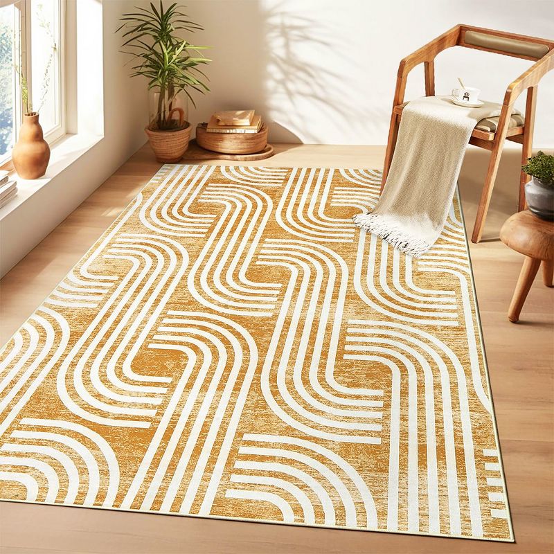 Ultra Soft Area Rug 2*3ft, Non Slip, Stain Resistant Living Room Rug, Washable Area Rugs, 1 of 2