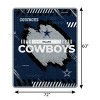 NFL Dallas Cowboys Game Tech Ultra Cozy Throw Blanket - 3 of 4