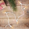 Northlight LED C7 Christmas Lights - Warm White - 16' White Wire - 25ct - image 2 of 3