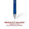 Staples Sonix Retractable Gel-Ink Pens Medium Point Blue Dozen (13563-CC) 651256 - 3 of 4