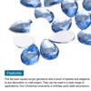 Unique Bargains Flat Back Acrylic Teardrop Rhinestone Embellishments 50 Pcs - 4 of 4