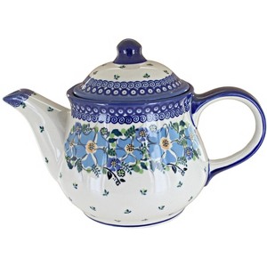 Blue Rose Polish Pottery CZ01 Galia Teapot - 1 of 1