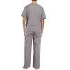 Tropi Unisex Scrub Sets Medical Scrubs Mens Scrubs (Light Grey, Small) - 2 of 2