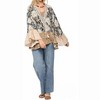 Women's Savannah Floral and Paisley Print Mix Duster - GiGiO - 2 of 3