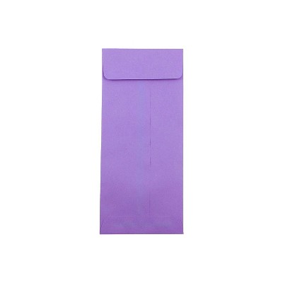 JAM Paper #12 Policy Business Colored Envelopes 4.75x11 Purple Recycled 4156910