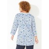 Catherines Women's Plus Size Liz&Me Mixed Print Colorblock Tunic - image 3 of 4