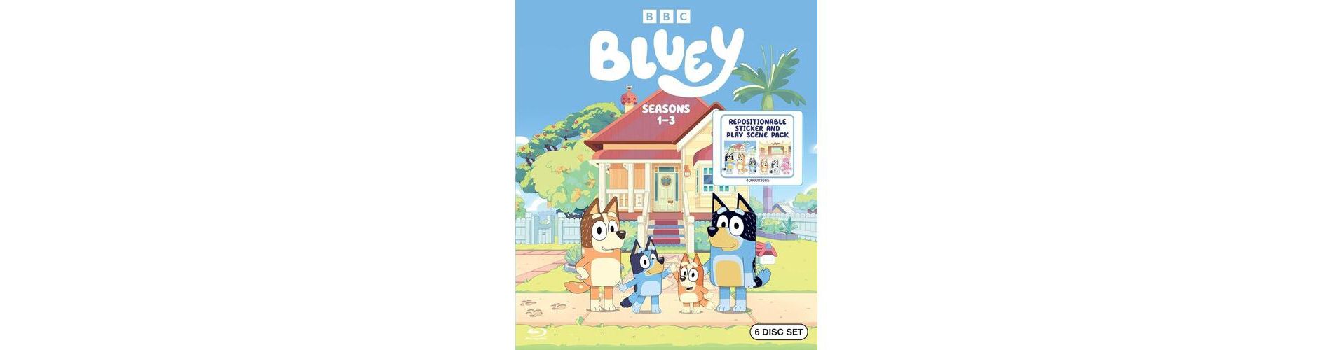 BBC - Bluey: Seasons 1-3 [Blu-ray]
