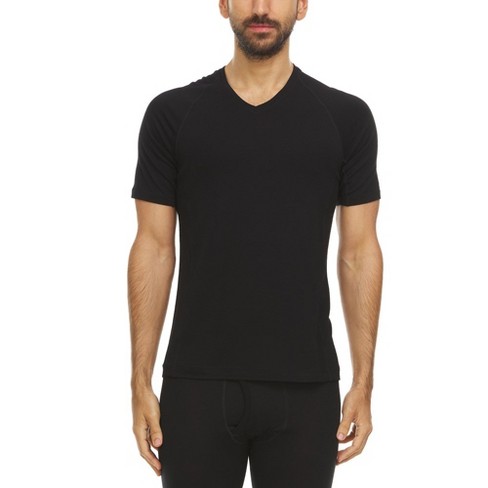 Minus33 Merino Wool Micro Weight - Men's Wool V-neck T-shirt Woolverino  Black Xxl : Target