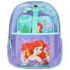 Disney Princess Backpack Girls The Little Mermaid 4pc Set Light Up 14" Backpack Multicolored - 2 of 4
