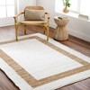 Mark & Day Dempsey 2'3"x3'9" Rectangle Woven Indoor Area Rugs Ivory/Tan: Modern Handmade Flat Pile, Stain-Resistant, Pet Friendly - 2 of 4
