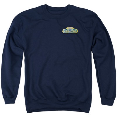 Polar Express Conductor Adult Crewneck Sweatshirt