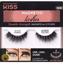KISS Magnetic Eyeliner Lashes - Crowd Pleaser - 1 pair