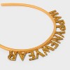 4ct New Year's Eve Headbands Silver/Gold - Spritz™ - 3 of 4