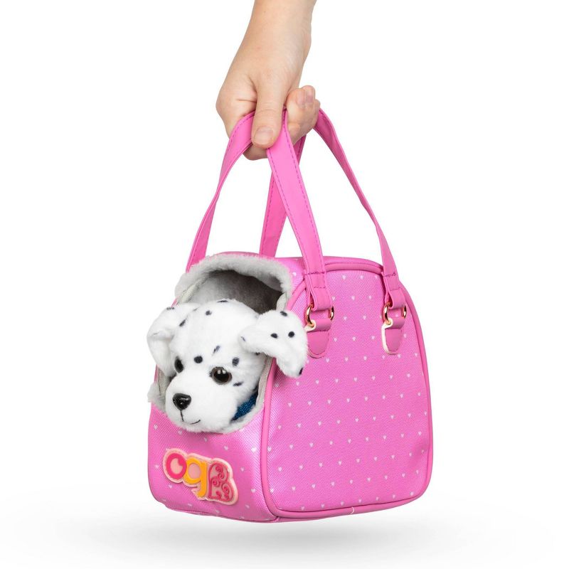 Our Generation Hop In Dog Carrier &#38; Pet Plush Puppy Dalmatian for 18&#34; Dolls, 4 of 9
