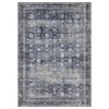 Living Room Rug, Washable Vintage Floral Low Pile Non Slip Carpet for Bedroom, Dining Room, Office, Farmhouse Rug - 3 of 4