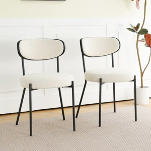 Syemin Dining Chairs Modern Kitchen Dining Chair Pholstered Dining Room Chair Farmhouse Kitchen Chairs High Bar Stools, Beige, 18.9"*21.6"*31.9" - 1 of 4