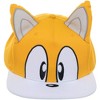 Sonic The Hedgehog Tails Big Face Snapback Hat - image 2 of 4