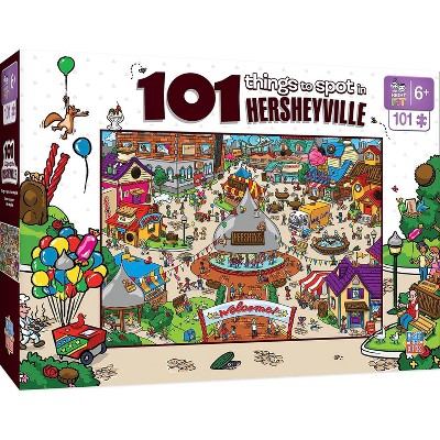 MasterPieces Inc Things to Spot in Hersheyville 101 Piece Jigsaw Puzzle