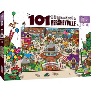 MasterPieces Inc Things to Spot in Hersheyville 101 Piece Jigsaw Puzzle - 1 of 4
